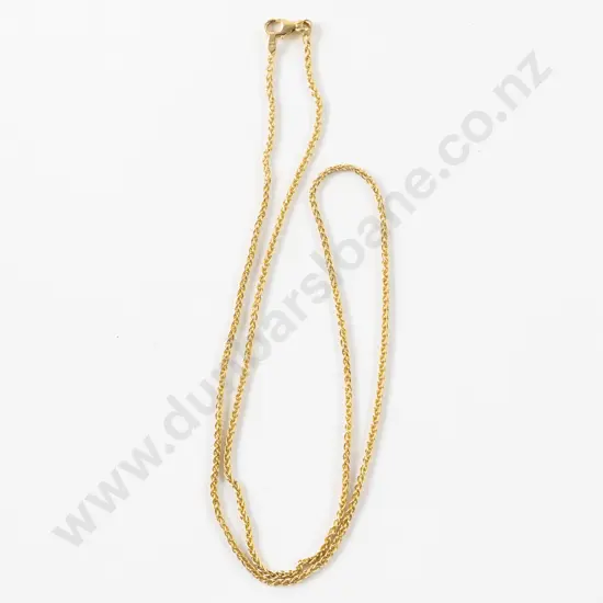 18ct Fancy Link Neck Chain