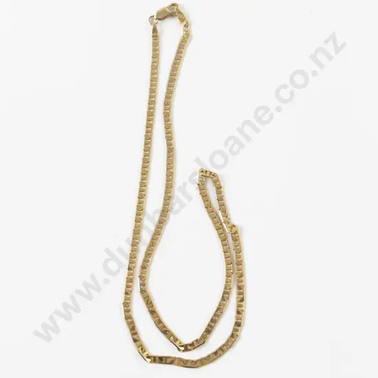 9ct Fancy Link Neck Chain