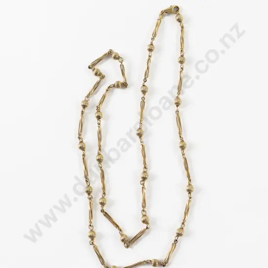 9ct Fancy Rail Link Neck Chain