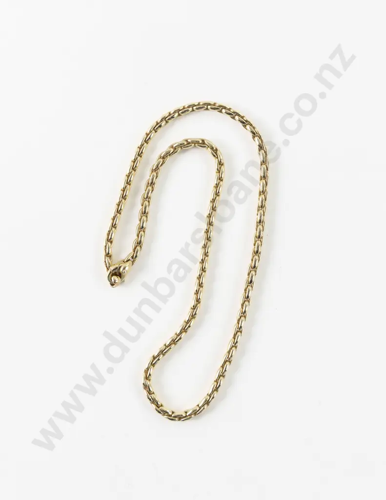 14ct Trace Link Neck Chain Image 1++