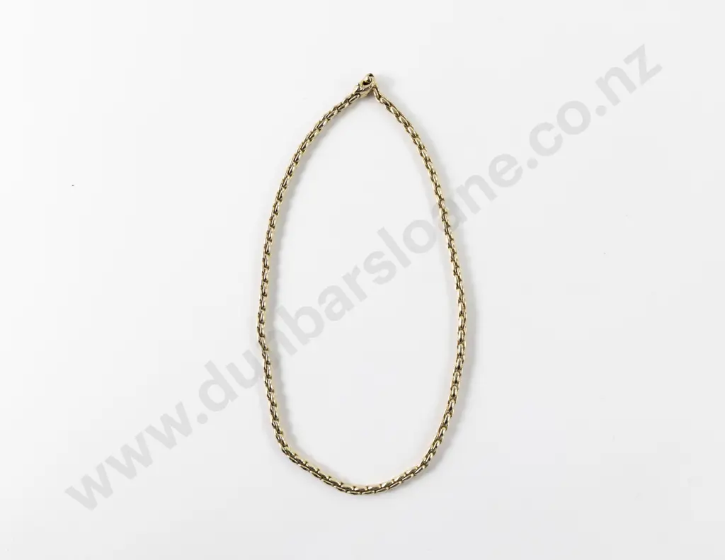 14ct Trace Link Neck Chain Image 1++