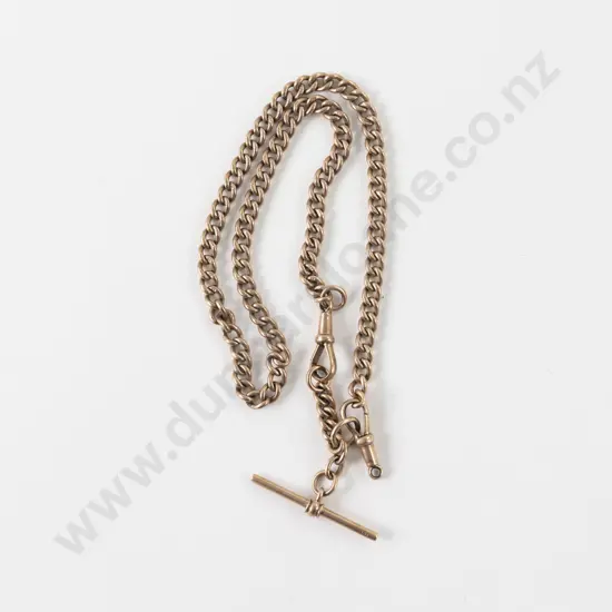 9ct Curb Link Albert Chain