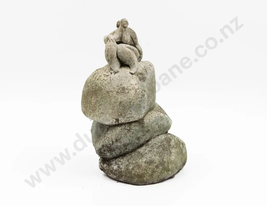 Di Conway - Nude Figure On Rocks Image 1++