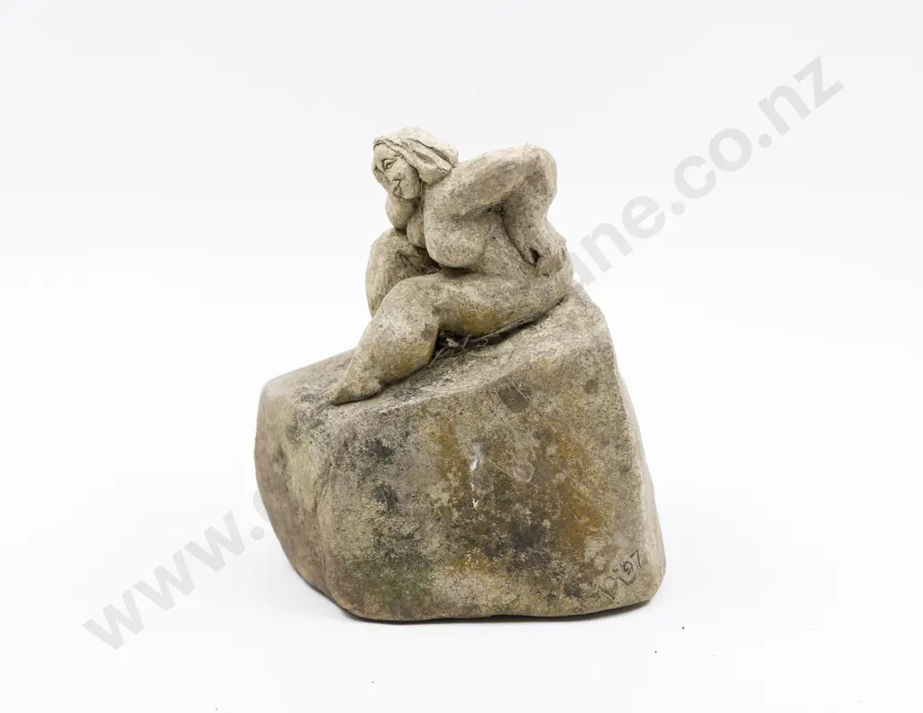 Di Conway - Seated Woman On Rock Image 1++