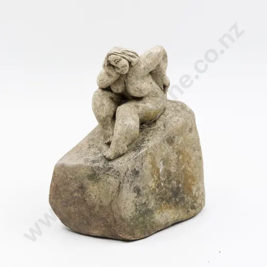 Di Conway - Seated Woman On Rock