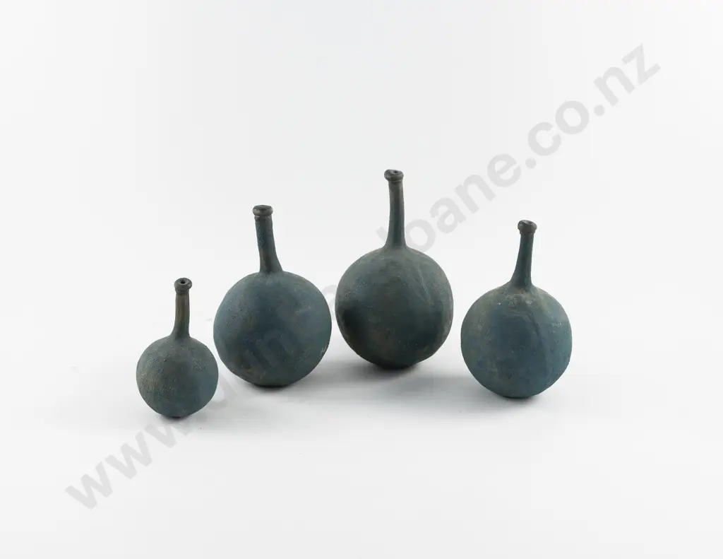 Set of Four Pod Form Bud Vases Image 1++