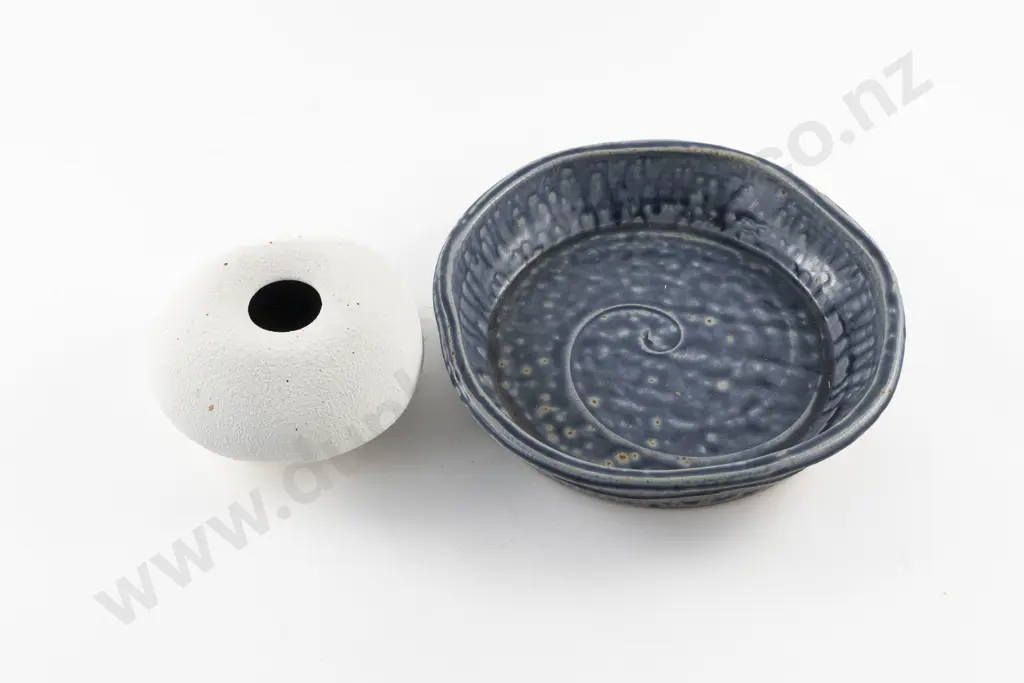 Rick Urban Ovoid Vessel & Freeform Bowl Image 1++