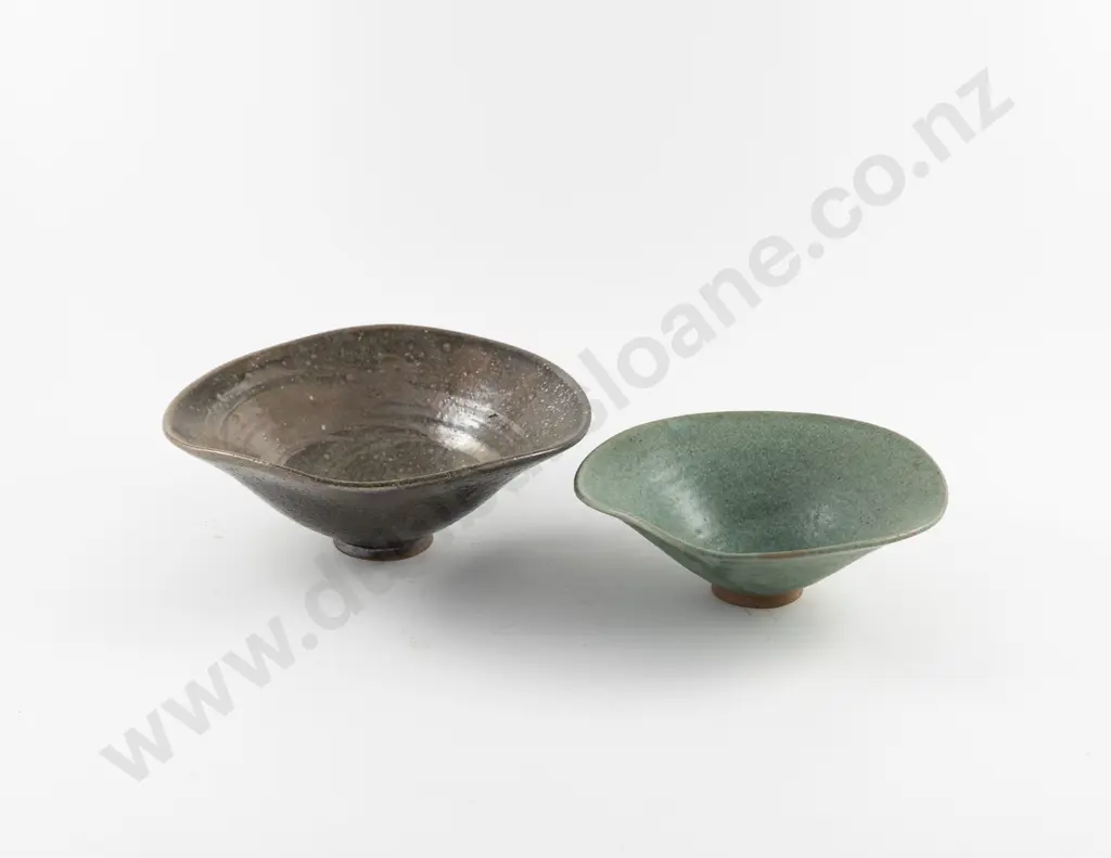 Two Rick Urban Footed Bowls Image 1++