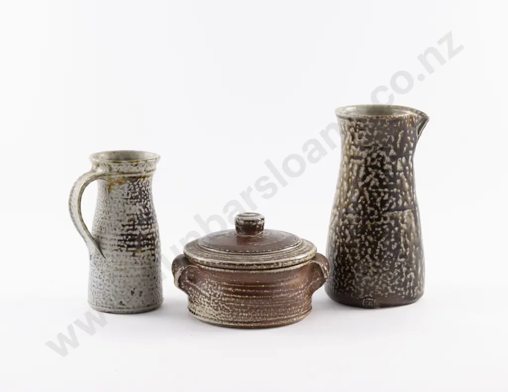 Three Pieces NZ Pottery Image 1++