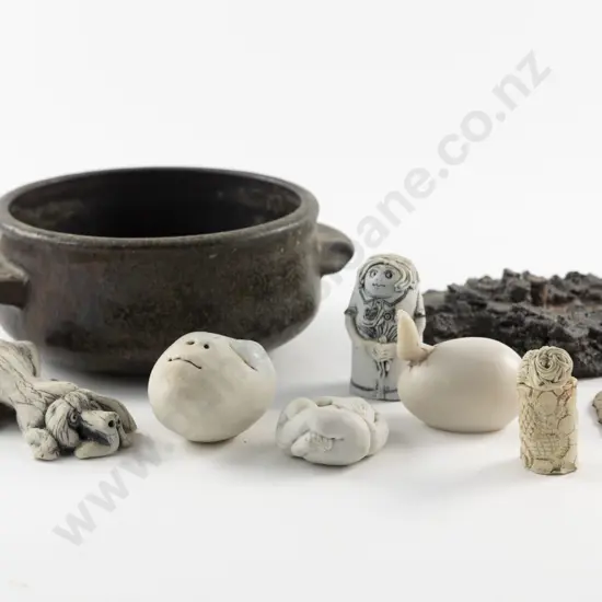 Nine Assorted Pottery Items