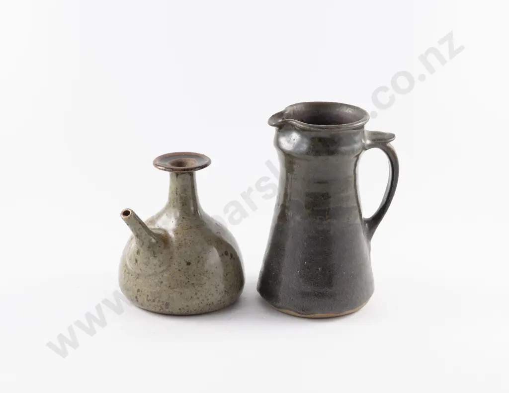 NZ Pottery Jug & Other Image 1++