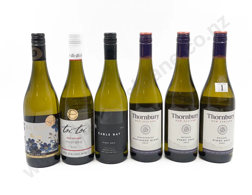 NZ Six Assorted Pinot Gris Image 1++