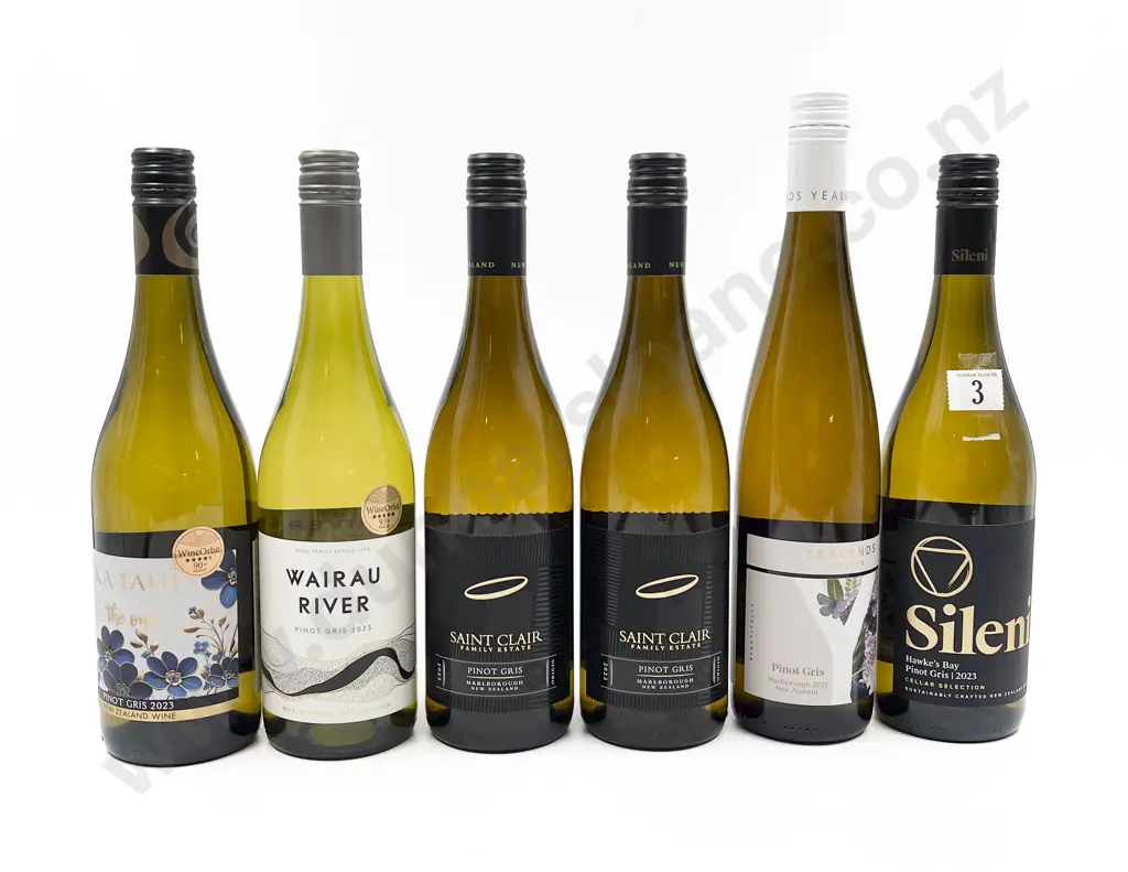 NZ Six Assorted Pinot Gris Image 1++