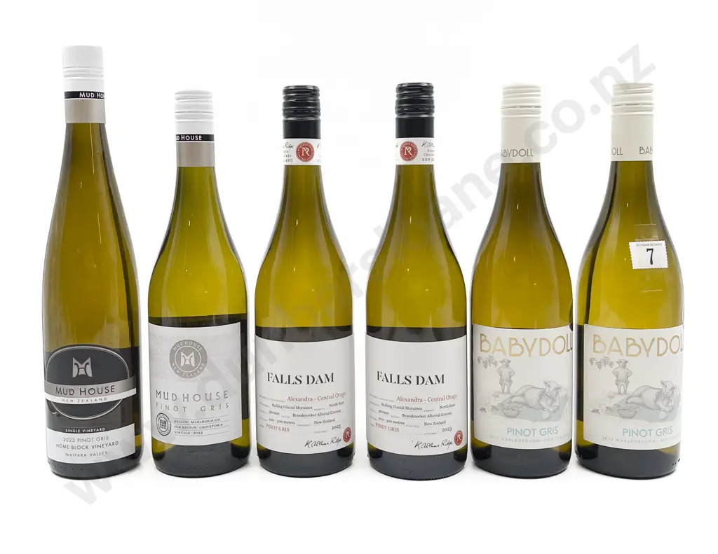 NZ Six Assorted Pinot Gris Image 1++