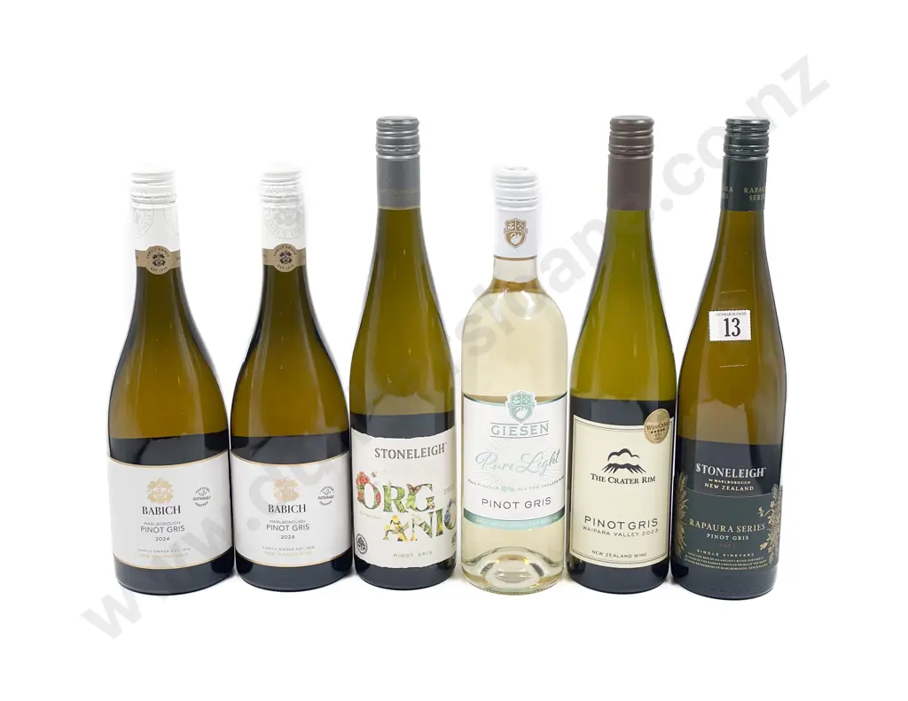 NZ Six Assorted Pinot Gris Image 1++