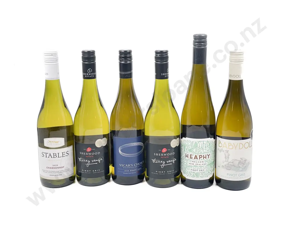 NZ Six Assorted Pinot Gris Image 1++
