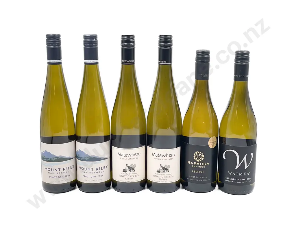 NZ Six Assorted Pinot Gris Image 1++