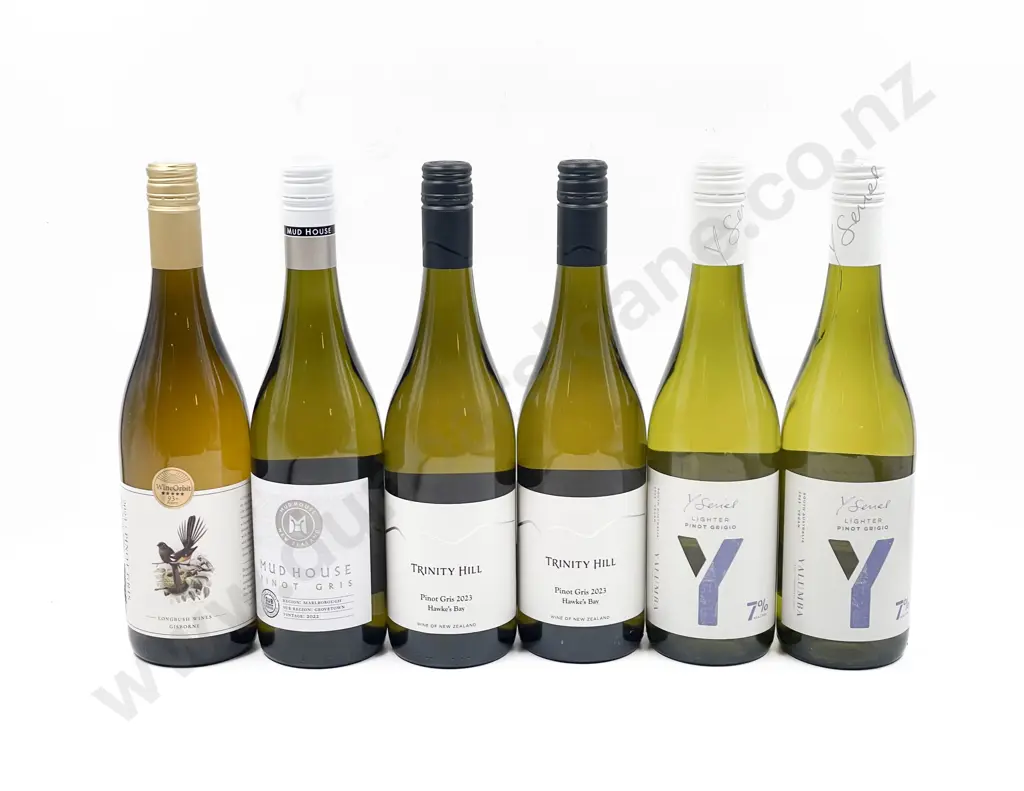 NZ Six Assorted Pinot Gris Image 1++