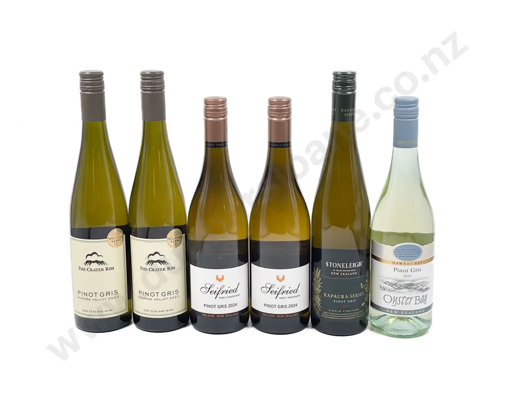 NZ Six Assorted Pinot Gris Image 1++
