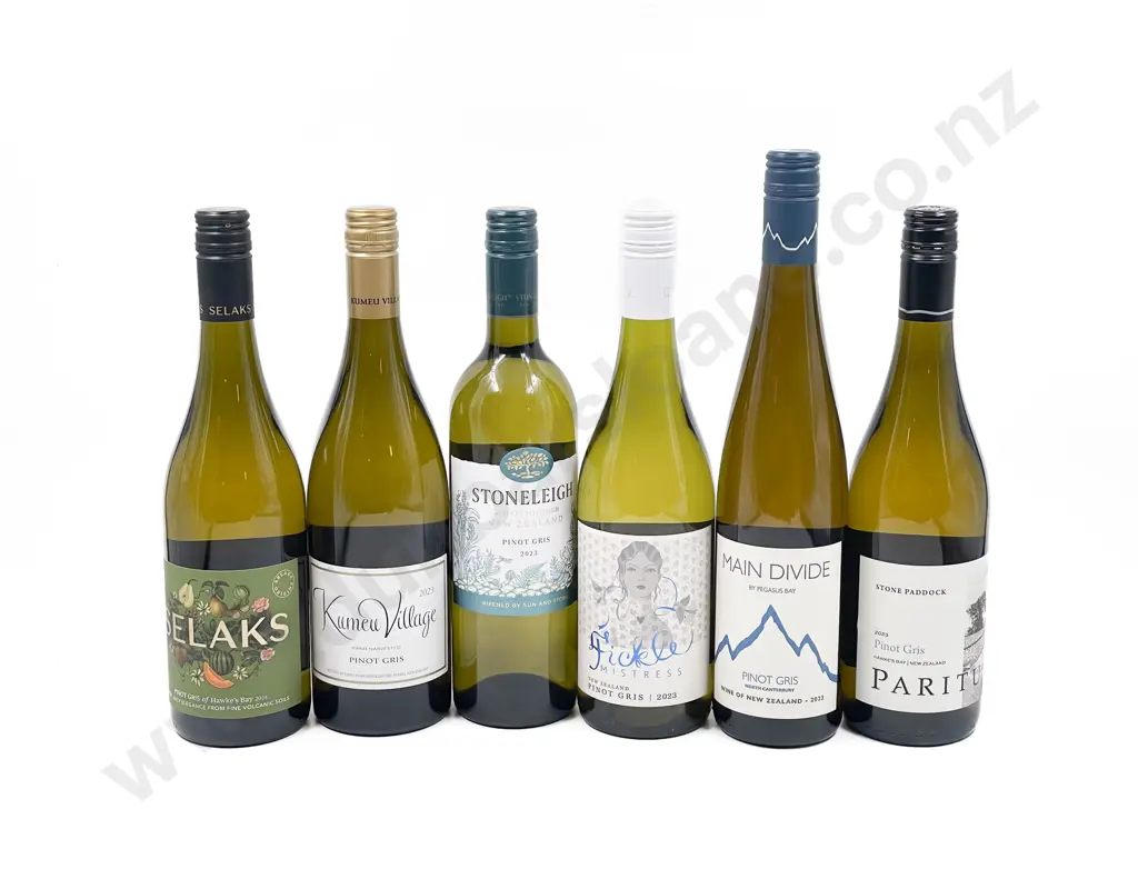 NZ Six Assorted Pinot Gris Image 1++