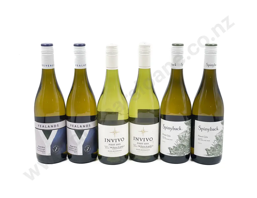NZ Six Assorted Pinot Gris Image 1++