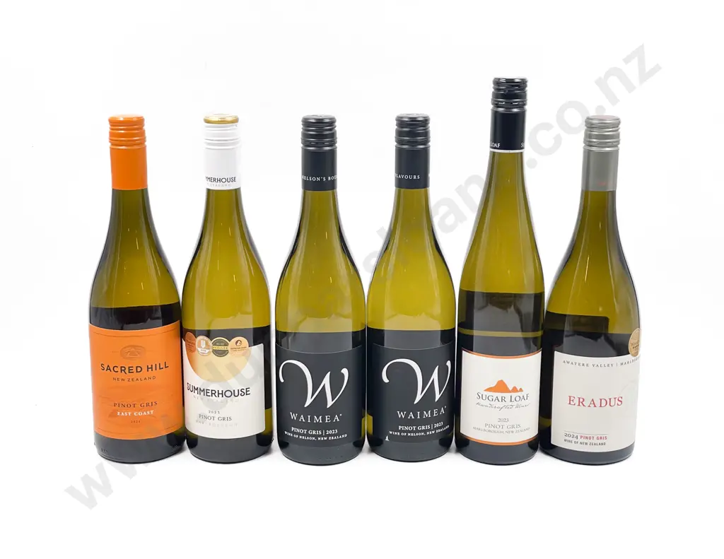 NZ Six Assorted Pinot Gris Image 1++