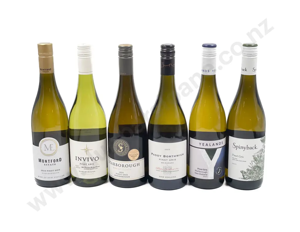 NZ Six Assorted Pinot Gris Image 1++