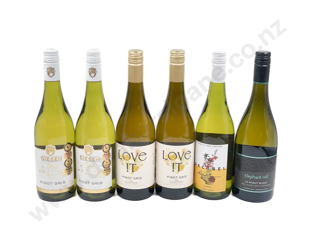 NZ Six Assorted Pinot Gris Image 1++