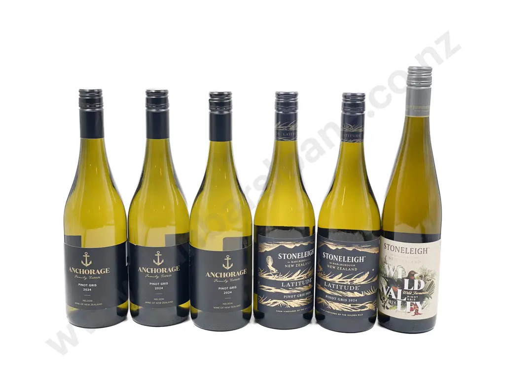 NZ Six Assorted Pinot Gris Image 1++