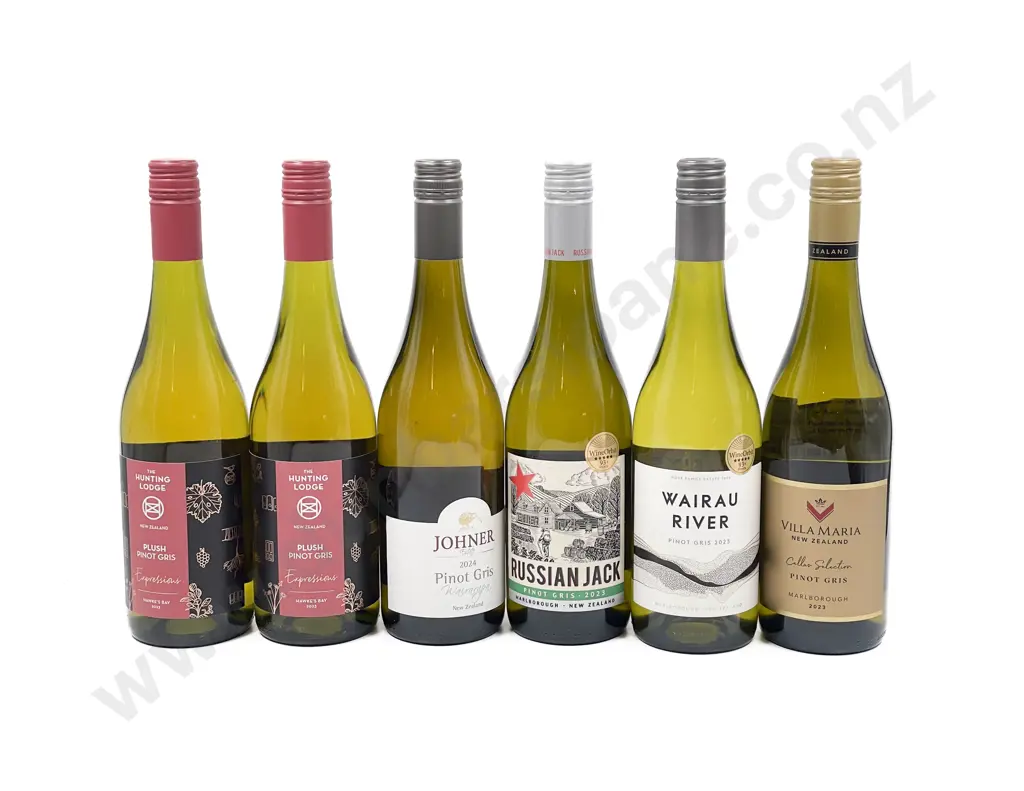 NZ Six Assorted Pinot Gris Image 1++