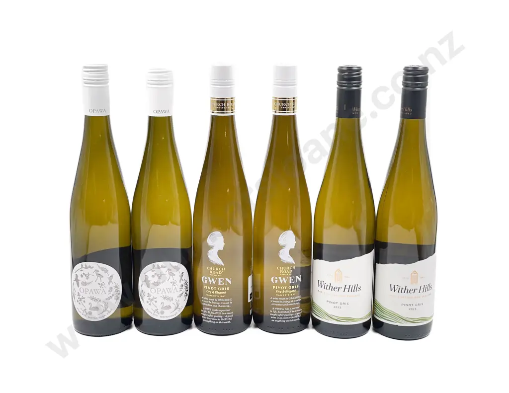 NZ Six Assorted Pinot Gris Image 1++