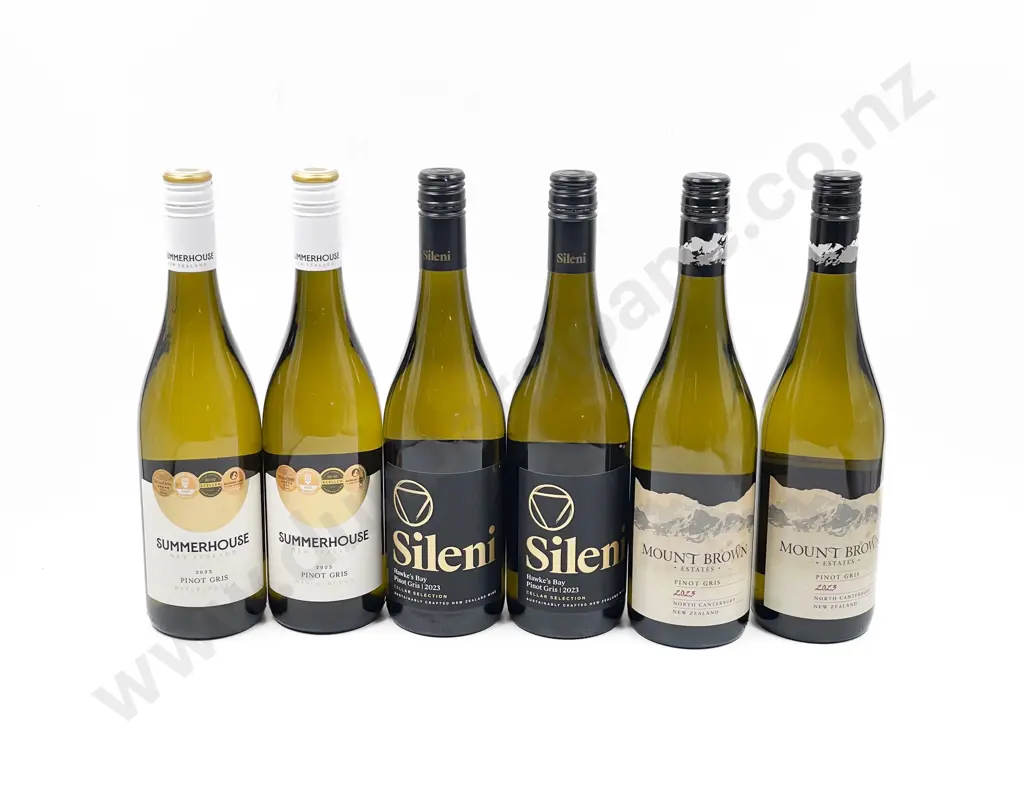 NZ Six Assorted Pinot Gris Image 1++