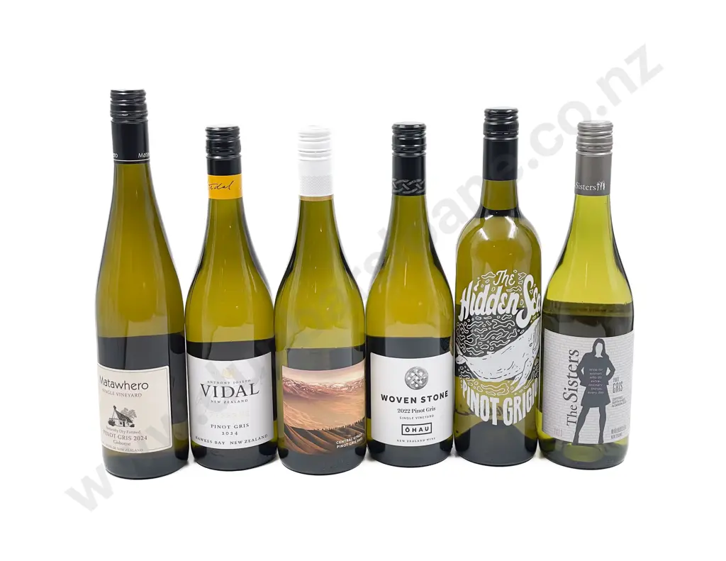 NZ Six Assorted Pinot Gris Image 1++