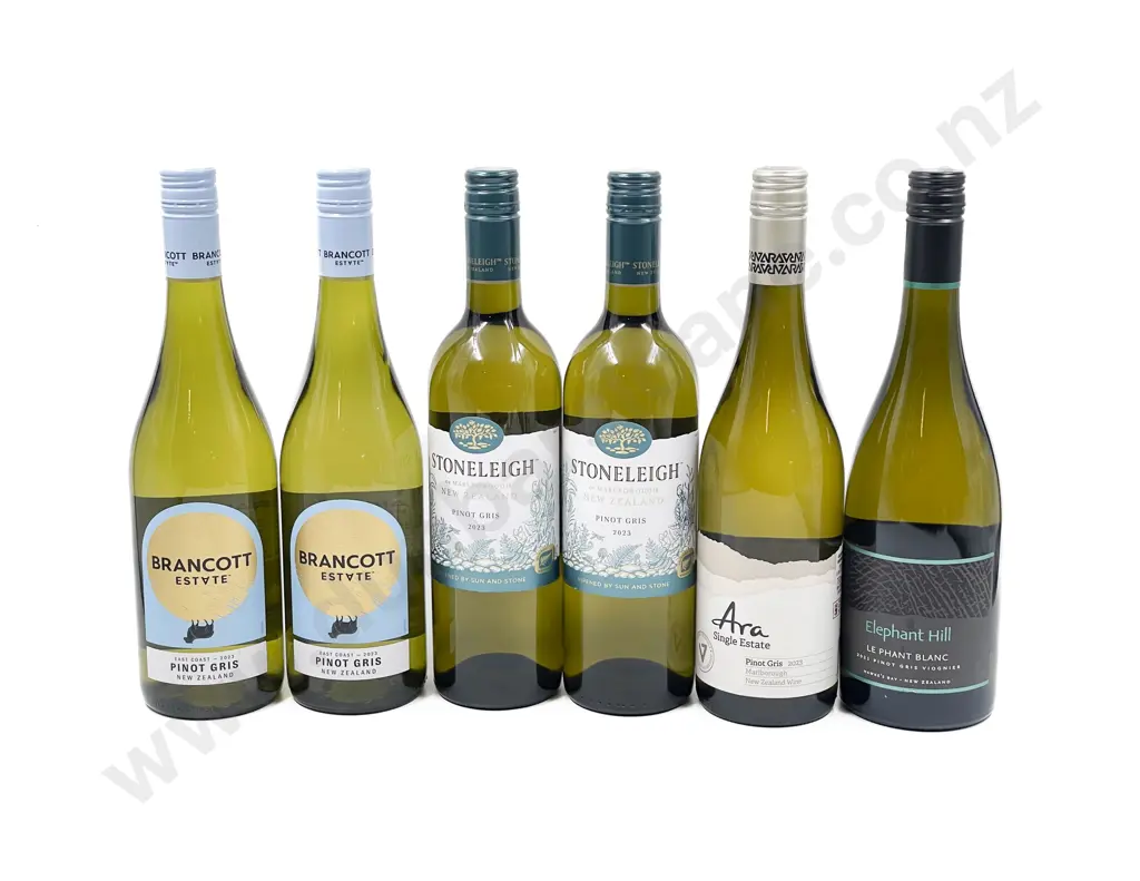 NZ Six Assorted Pinot Gris Image 1++