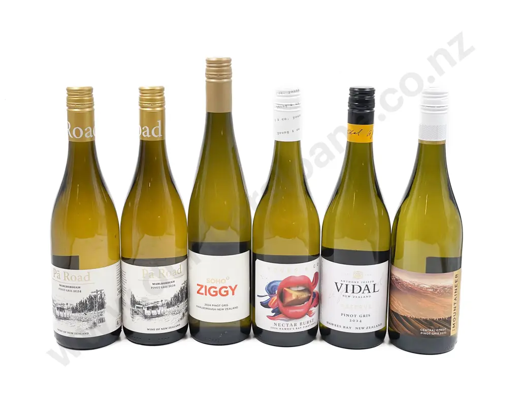 NZ Six Assorted Pinot Gris Image 1++