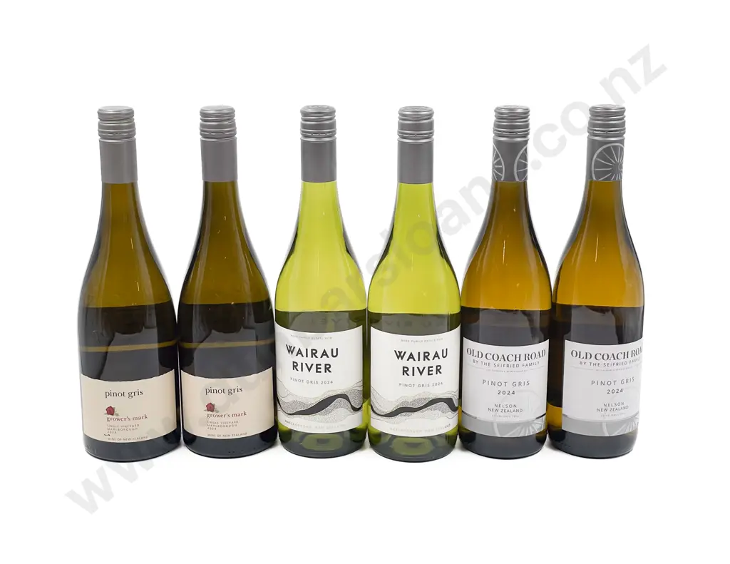 NZ Six Assorted Pinot Gris Image 1++