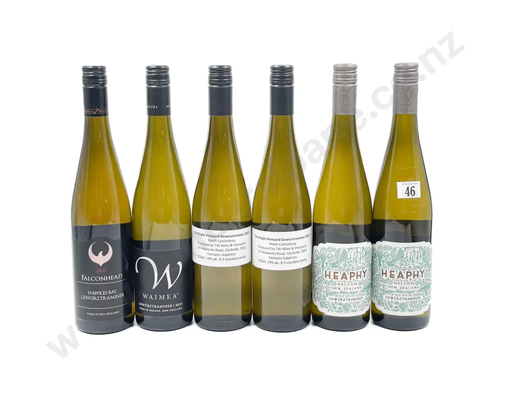 NZ Six Assorted Gewurztraminer Image 1++