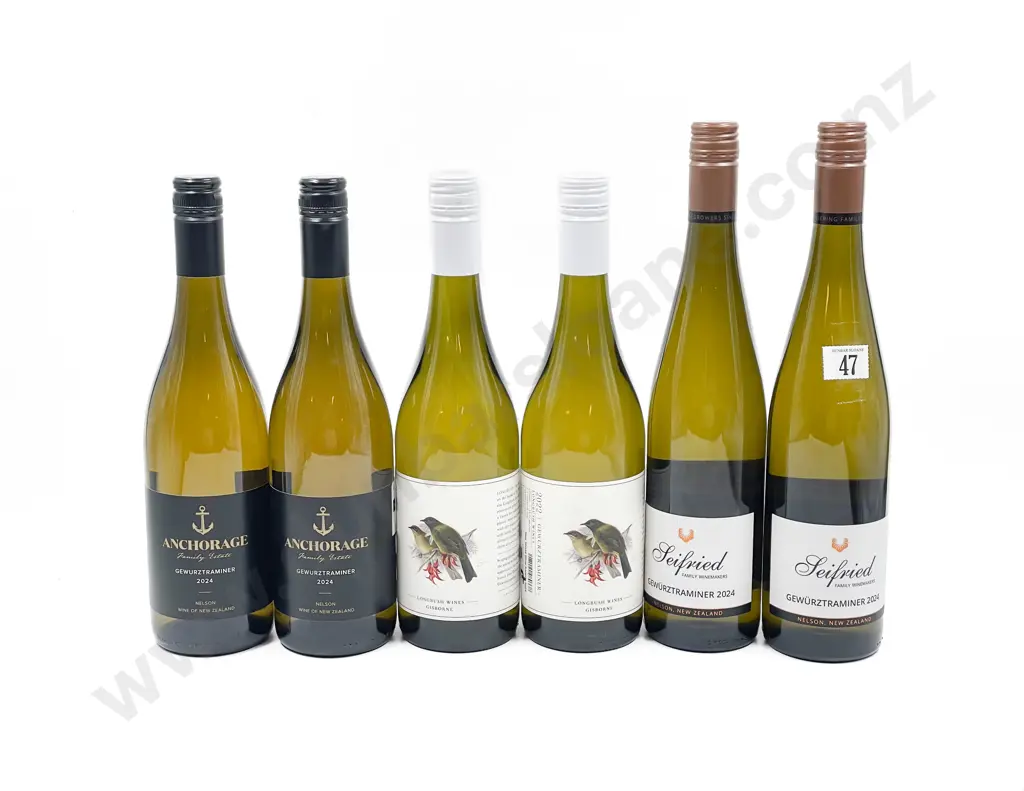 NZ Six Assorted Gewurztraminer Image 1++
