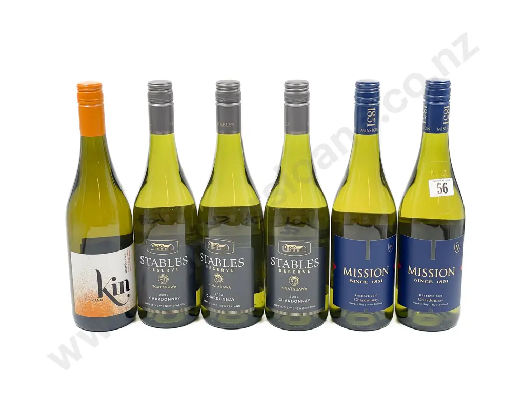 NZ Six Assorted Chardonnay Image 1++