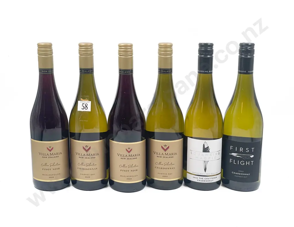 NZ Six Assorted Chardonnay Image 1++