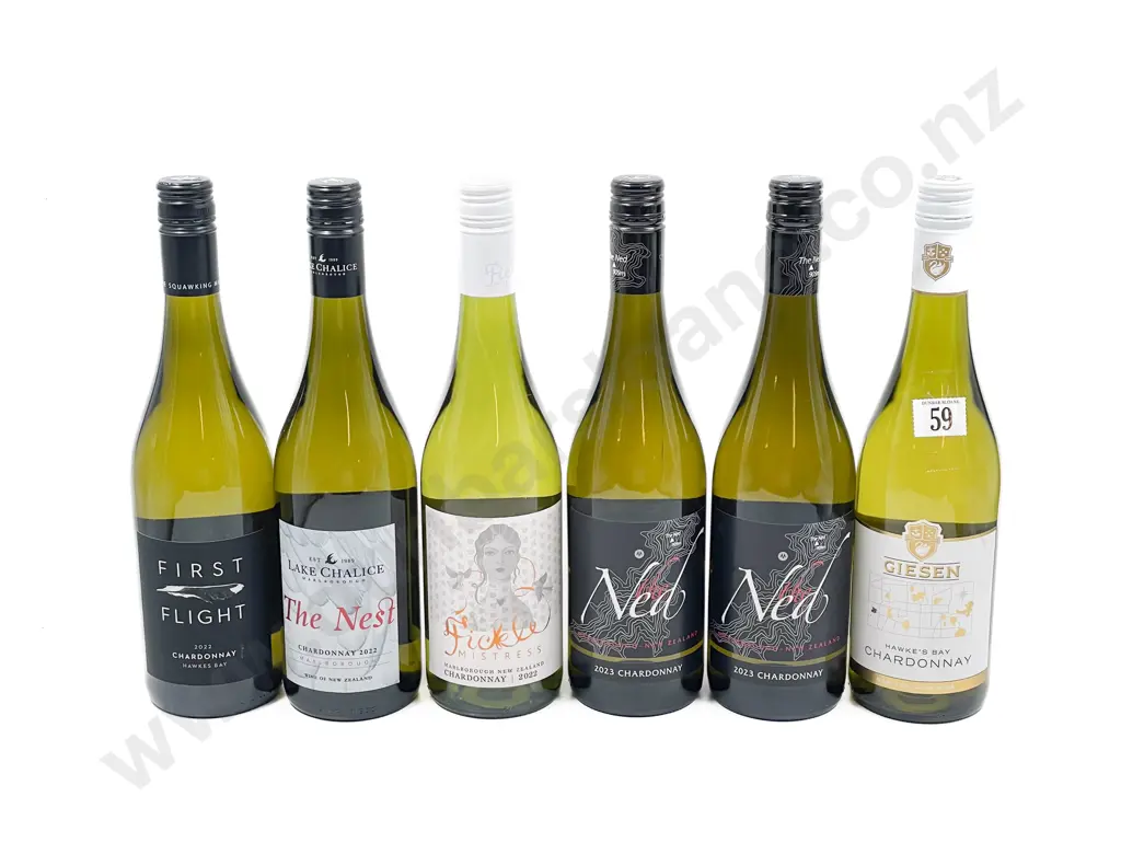 NZ Six Assorted Chardonnay Image 1++
