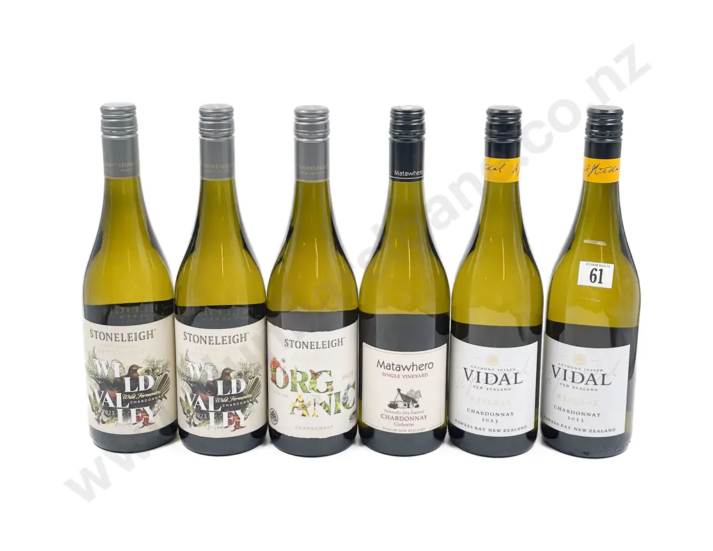 NZ Six Assorted Chardonnay Image 1++