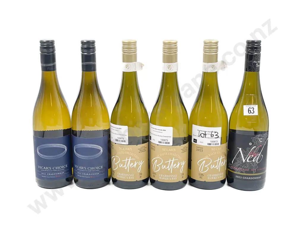 NZ Six Assorted Chardonnay Image 1++