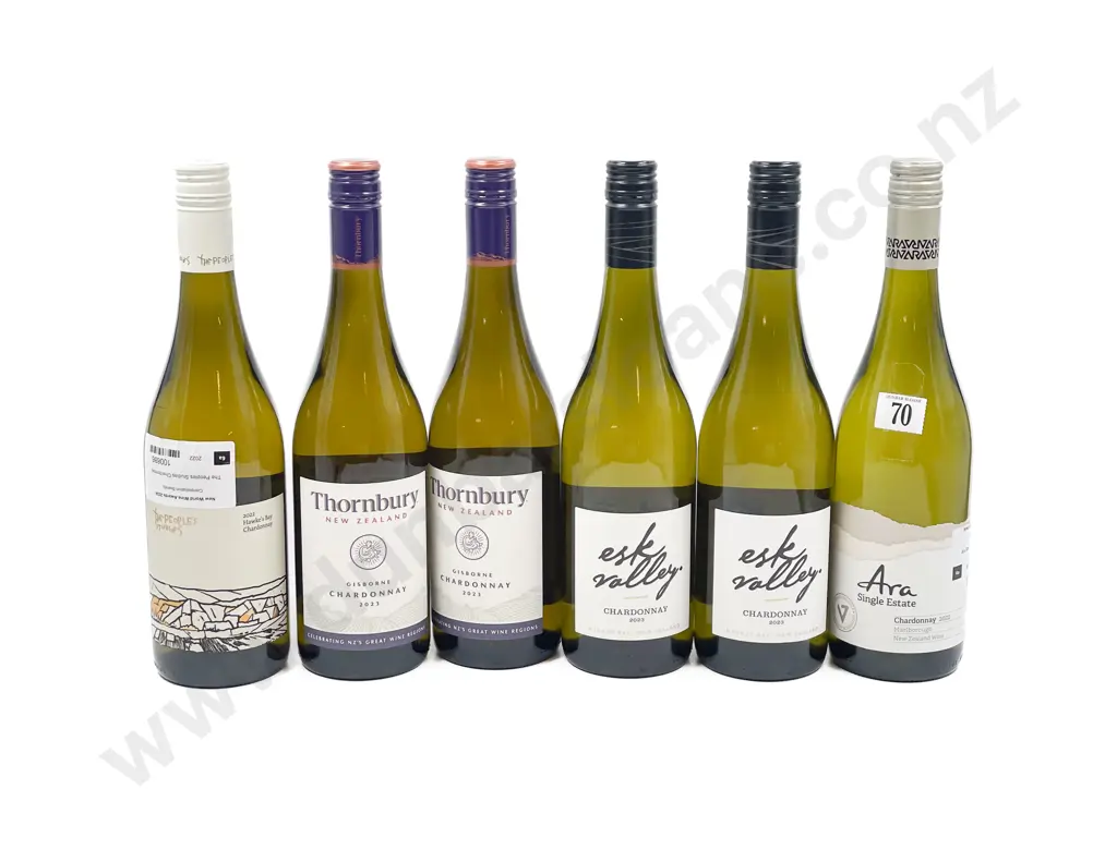 NZ Six Assorted Chardonnay Image 1++
