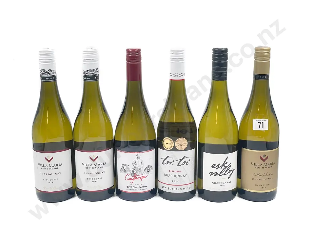 NZ Six Assorted Chardonnay Image 1++