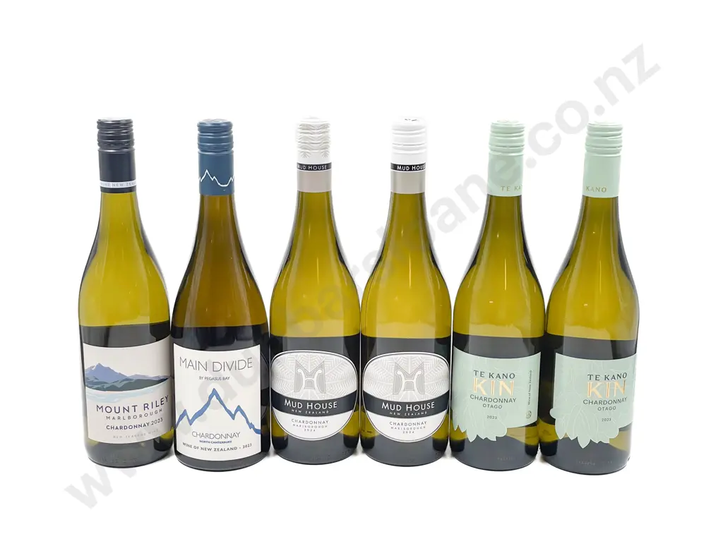 NZ Six Assorted Chardonnay Image 1++