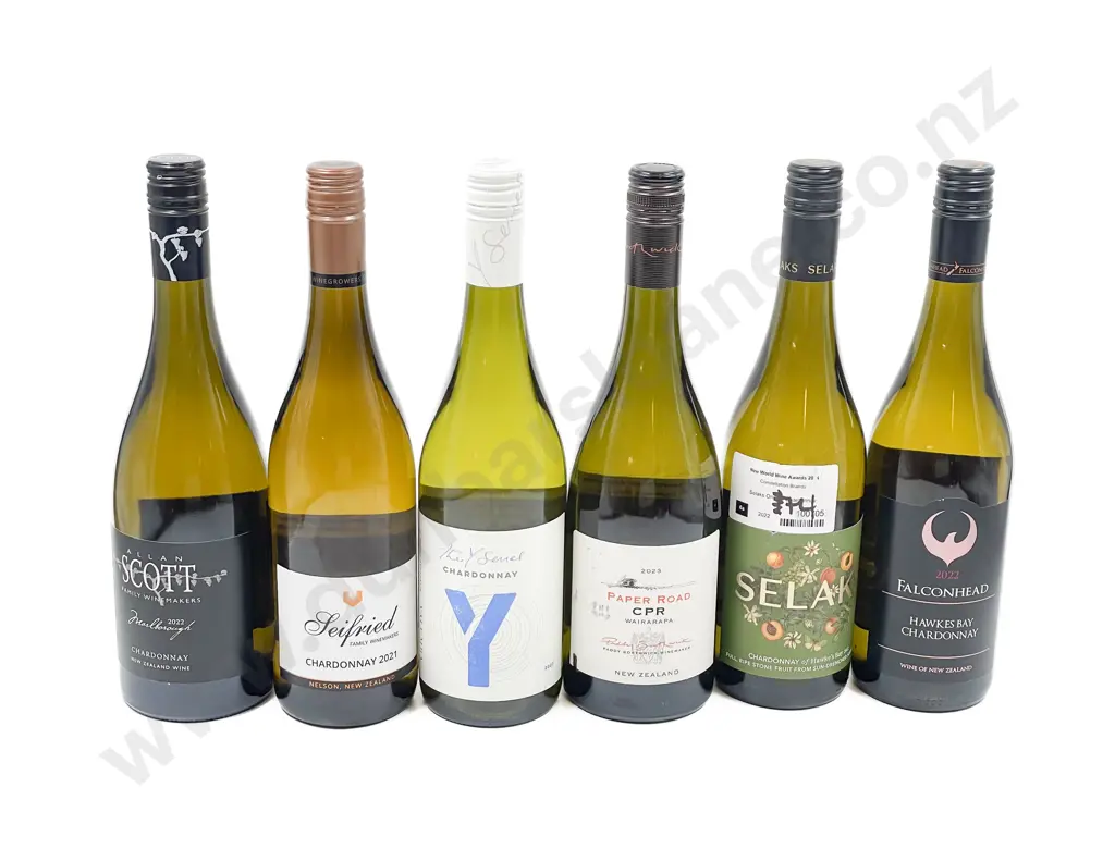 NZ Six Assorted Chardonnay Image 1++