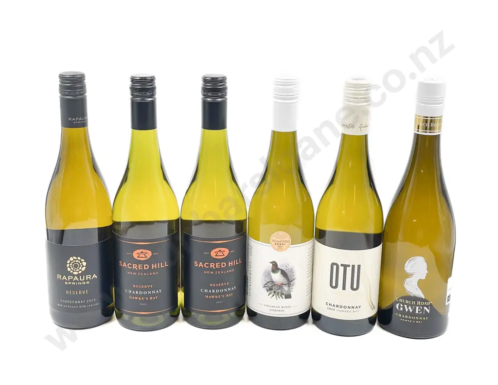 NZ Six Assorted Chardonnay Image 1++