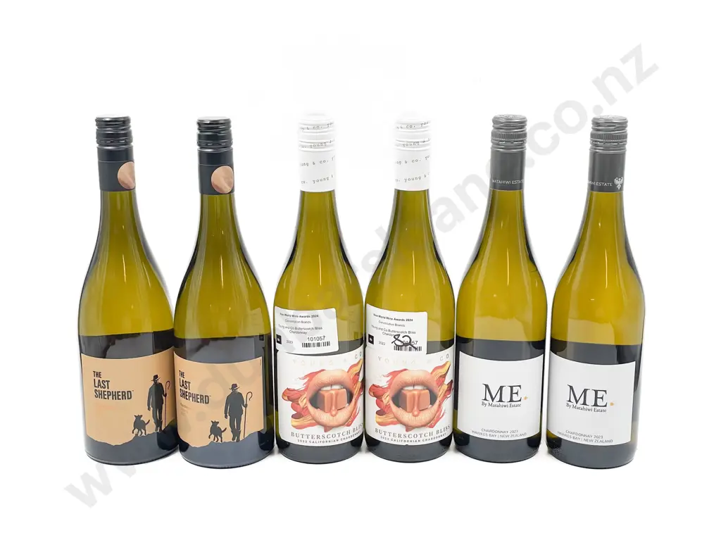 NZ Six Assorted Chardonnay Image 1++