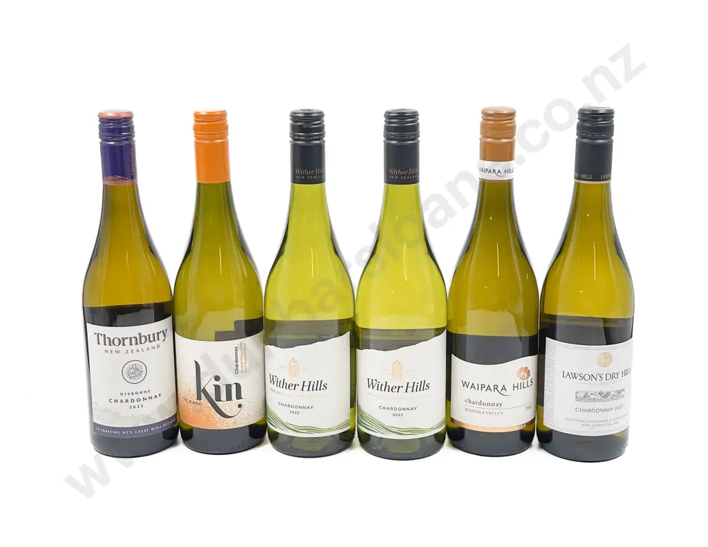 NZ Six Assorted Chardonnay Image 1++